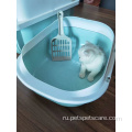 Оптовая многоцветная анти-кричная кошачья туалетная ящик для кошачьей кошки